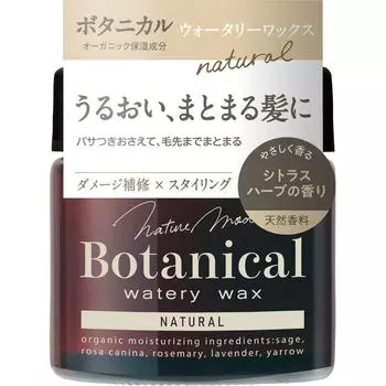 Yanagiya Honten Nature Mode Botanical Watery Wax Natural 72 г Другие воски для волос Средства для укладки Нанесите необходимое количество на ладони и растушуйте тонким слоем.