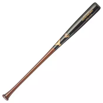 Yanase YCM-243 Hard Wooden Bat Maple 84.5cm 900g Average (84.5) (Black x Brown)