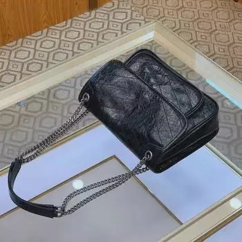 Yangshulin 2023 Женская сумка-хобо большой вместимости с цепочкой - модная сумка для поездок на работу