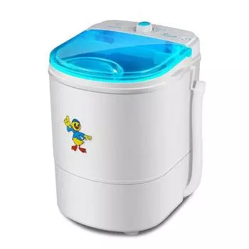 Yangzi Baby Bean Bag Semi-automatic Single Drum Machine Blue and White-Special Price(Water content 4.5kg)