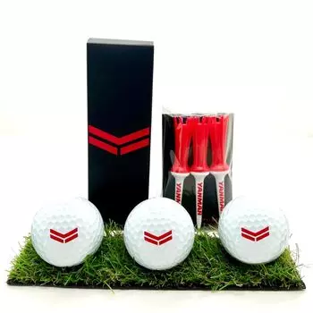 YANMAR Golf Ball Golf Tee Set 3 Pieces Каждая часть Golf Оборудование для гольфа Tee Общая длина 84 мм YANMAR FLYING-Y &