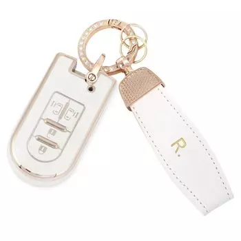 YANMW Key Case Compatible with Toyota Daihatsu Tanto New and Move Custom Smart Key Case Tank, Roomy, Tanto, Custom, Wake, Move, Canvas, (4 Buttons,