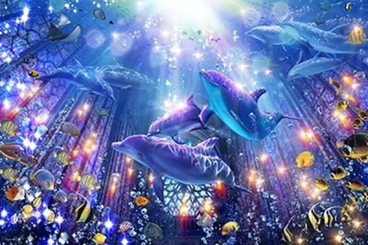 Пазл Яноман из 1000 деталей Lassen Aquatic Congregation (50x75cm)