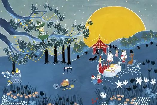 Пазл Yanoman 1000 элементов MOOMIN Moonlight Party (50x75cm)