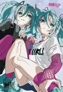 Yanoman 300 Piece Jigsaw Puzzle Hatsune Miku Limited Color “CUTE&COOL” (26x38cm)