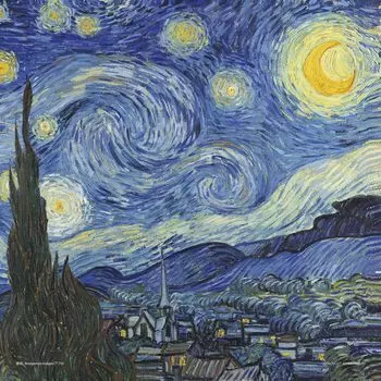 Yanoman 306 Piece Jigsaw Puzzle Van Gogh Starry Night [Square Puzzle] (25x25cm)