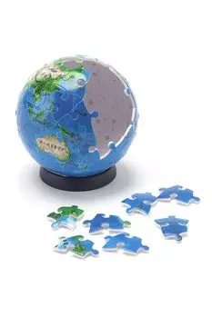 Yanoman 60 деталей 3D сфера головоломка глобус - ЗЕМЛЯ- (Версия 2)