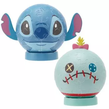 Yanoman 60 деталей головоломки головоломки Stitch Scrap Sphere Money без клея В комплекте с деталью Запрос почтовой открытки - & - (Диаметр прибл.