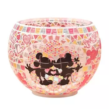Yanoman 80 Piece Jigsaw Puzzle Disney Glass Mosaic Mickey Minnie - & - [Пазл с абажуром] (7x10x10см)