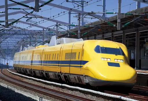Yanoman в пазле из 108 деталей Большой элемент Shinkansen Doctor Тип 923 Doctor Желтый Поставляется в полноразмерной сборке В комплекте В комплекте В комплекте