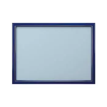 Yanoman Wooden Puzzle New DX Wood Premium Blue Panel Clear Cell UV Reversible Color Hanging Cord Blue Frame, Frame, (35x49cm), No. 5-T, Cover, синий