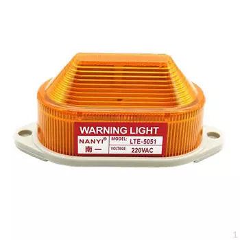 Янтарный светодиодный мигающий стробоскопический сигнальный светильник Beon Пыле- и водонепроницаемая лампа