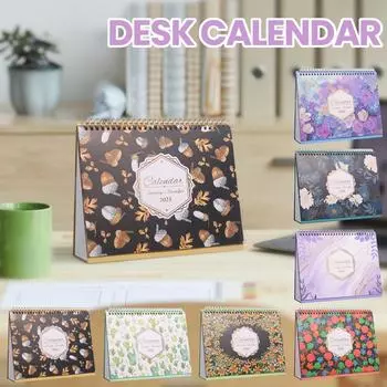 Январь Декабрь 2025 Цветочный календарь Отметьте Заметки Календарь Обучение План Это украшение рабочего стола One Size
