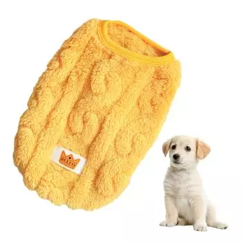 YANYULI Pet Clothes Coat для собак и кошек от выпадения шерсти при холоде, легко надевать и брать с собой на памятные прогулки, осень/зима, теплая, защита, толстая, мягкая,