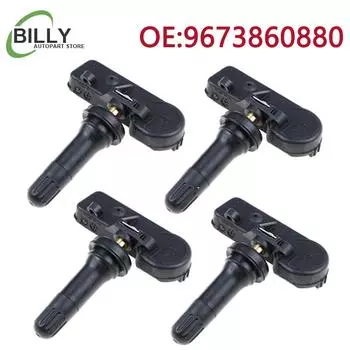YAOPEI 9673860880 Датчик TPMS для контроля давления в шинах для Peugeot 307 T5 308 T7 3008 T84 5008 W24 RCZ T75 1