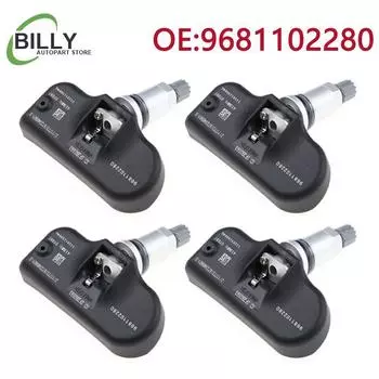 YAOPEI 9681102280 TPMS Датчик давления в шинах 433 МГц для Peugeot 407 207 307 607 508 807 для Citroen C4 5 6 7 8 9659452180 1