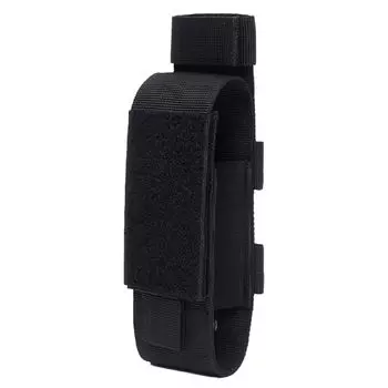 YAPJEB Light Pouch Molle Light Case Molle Flashlight Holder Belt Light Holster EDC Pouch Military Tactical Flashlight Pouch Backpack Accessories (03