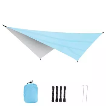 YAPJEB Tent Ground UV Sun Mountain Сумка для хранения В комплекте брезент, тент, простыня, многофункциональная, водонепроницаемая, простыня, защита, тень, легкая,