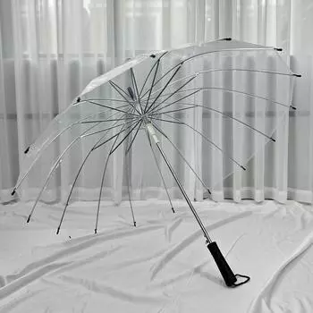 Япония! 16 костей ветра автоматически усиливают ветрозащитный зонт для взрослых унисекс для уличной съемки онлайн-зонтик для знаменитостей и девушек с длинной ручкой.