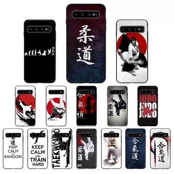 Япония айкидо дзюдо тхэквондо чехол для телефона для Samsung Galaxy S22 S20 Ultra S20 S22 Plus S21 S10 S9 S8 Plus S10E S20 FE S8