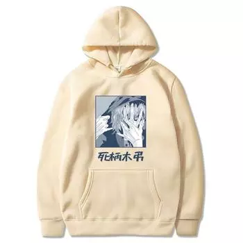 Япония Аниме Моя геройская академия Шигараки Томура Печатные мужские и женские толстовки Boku No Hero Academia Уличная одежда Harajuku Толстовка XS белый