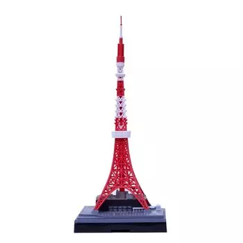 Япония Настольная разработка Geocraper Токийская башня Приблизительно В140 x Ш60 x Г60 мм Масштабная модель из окрашенного АБС-пластика