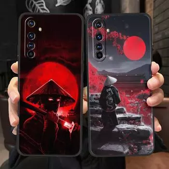 Япония Redsun Samurai Bushido для Realme 11 10 9 8 5G 7 6 GT2 Pro Plus C21 C11 C25 C35 чехол для Realme GT Neo 2 3 3T чехол для телефона Realme 6