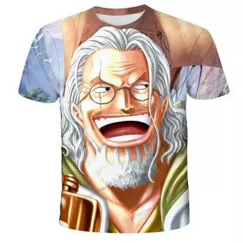 Японская анимация ONE PIECE модная мужская летняя повседневная удобная быстросохнущая дышащая футболка XXS-6XL XXS