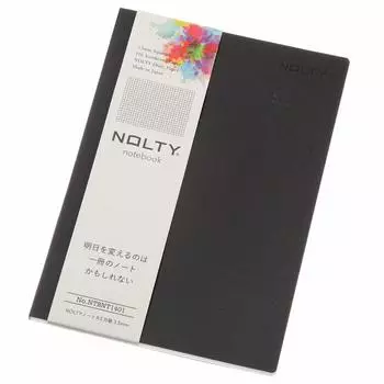 Японская ассоциация менеджмента Центр управления эффективностью NOLTY Блокнот A5 Graph черный NTBNT1401