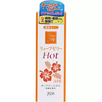 Японская ассоциация планирования семьи Lube Jelly Hot 55 г лосьон Смазочное желе Простой в использовании водорастворимый - Стерилизующий лосьон 1 set