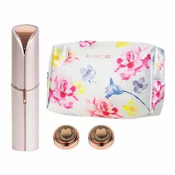 Японская безупречная электрическая бритва для лица для нежелательных волос 18-каратного золота электрическая женская [Подлинный продукт] 3-х компонентная женская, волосы, волосы, бритье, бритва,