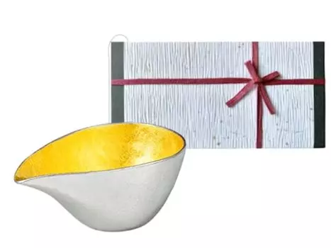 Японская бумага Катакучи, мелкий золотой лист [упаковка Ноусаку]