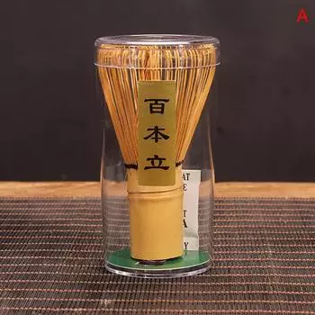 Японская церемония бамбуковый матча практичный порошок венчик для кофе зеленый чай щетка инструмент часен щетки для заточки чайные принадлежности A