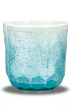 Японская чайная чашка Kura, стильная праздничная чайная чашка Kishou Kutani, керамическая японская посуда Ginsai Blue, изготовленная в Японии