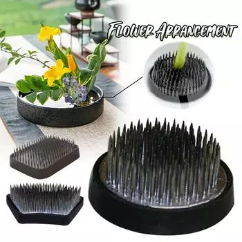 Японская цветочная композиция, булавка, игла, икебана, кэндзан, цветок, лягушка, искусство, фиксированный инструмент для аранжировки, садовый декор, держатель для основания цветочного горшка