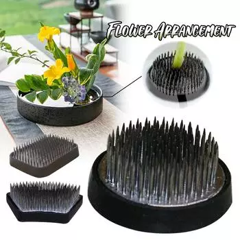 Японская цветочная композиция, булавка, игла, икебана, кэндзан, цветок, лягушка, искусство, фиксированный инструмент для аранжировки, садовый декор, держатель для основания цветочного горшка