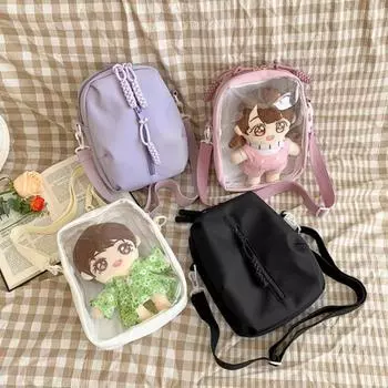 Японская кавайная сумка Itabag для кукол 20 см Прозрачные сумки Милые сумки через плечо для школьниц Сумка через плечо Кошельки и сумки JK Only Bag NO Toys белый