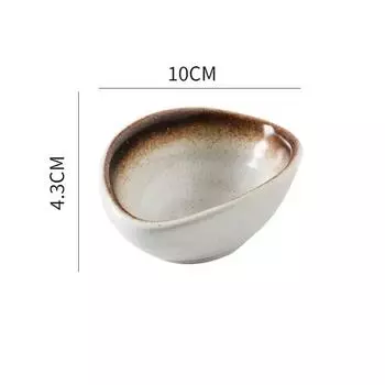 Японская керамическая банка для специй с крышкой – маленькая бутылка для масла и соевого соуса для приправы на кухне C-1