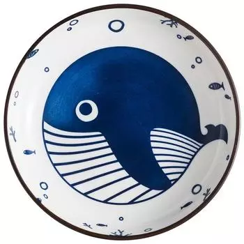 Японская керамическая тарелка Бытовая тарелка для репы Глубокие тарелки Мелкая тарелка Блюдо для репы Ресторан Отель Креативная посуда Кулинария