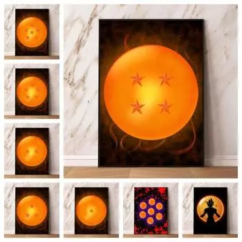 Японская Классическая Аниме Модульная Печать Cuadros Лучший Подарок Современная Наклейка на стену для гостиной 21cm30cm NoFrame