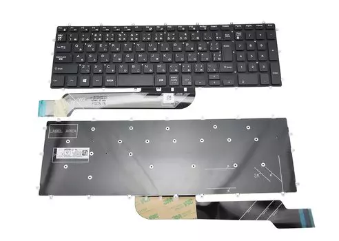 Японская клавиатура, подходящая для Dell G3 3579 G3 3779 G5 5587 G7 7588 Inspiron 15 7566 7567 5567 5565 7000 Сменная клавиатура E-ZeeGaa
