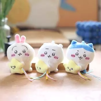 Японская кулон Chiikawa Xiaoba Usaqi, плюшевая игрушка, кукла-брелок Jiikawa, кукла 10cm