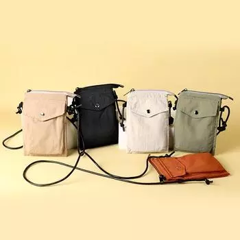 Японская литература и искусство Маленькая свежая сумка для мобильного телефона Мини-маленькая тканевая сумка Легкая повседневная вертикальная сумка через плечо для женщин 19x3x1cm чёрный