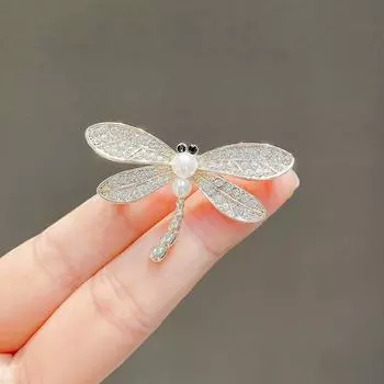 Японская милая брошь в виде стрекозы, высококачественный дизайн, декоративный корсажный костюм, фиксированный, анти-свет, не застегивающийся, аксессуары