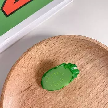 Японская милая серия заколок с имитацией еды, цветная капуста, огурец, кукуруза, ломтик корня лотоса, смешная женская заколка-крокодильчик