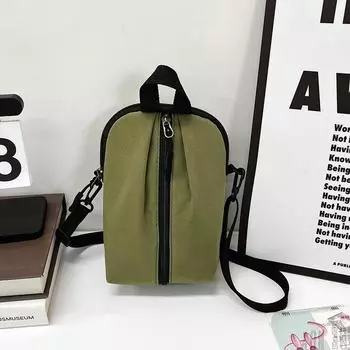 Японская модная сумка-мессенджер 2024 года, осенняя новая нишевая дизайнерская персонализированная легкая модная маленькая квадратная сумка через плечо чёрный