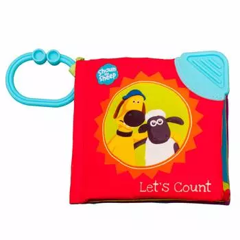 Японская мягкая книга по уходу за детьми «Барашек Шон» Мини 0 месяцев~