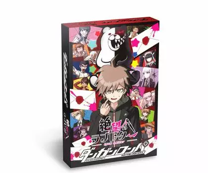 Японская настольная карточная игра Danganronpa Love Letter of Despair Card размер Ш63 x В88 мм