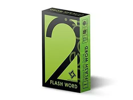 Японская настольная развивающая игра на мгновенные ассоциации FLASH WORD Настольная игра Настольная игра 8 лет и 10 лет Скоростной тип [Для 2-6 игроков, выше,