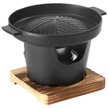 Японская одноместная духовка для готовки, съемная японская спиртовая плита, портативная мини-печь для барбекю, японская бездымная спиртовая плита